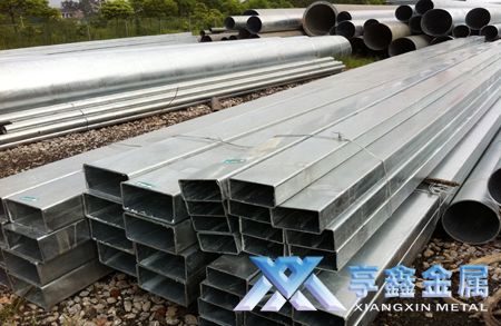 【享鑫】大孔徑鍍鋅方矩管、Q295大孔徑鍍鋅方矩管、國標大孔徑鍍鋅方矩管